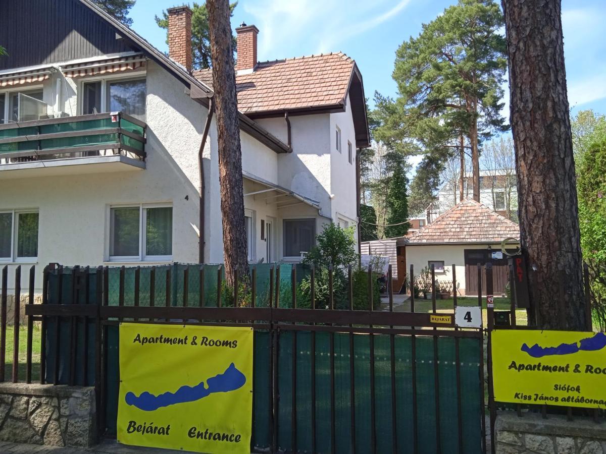 Balaton-Lak Apartmanhaz Siófok Eksteriør bilde